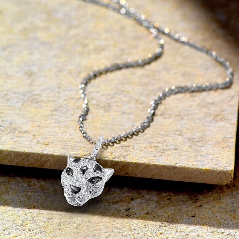 Santuzza 925 Sterling Silver Animal Gemstone Pendant for Women - Image 3